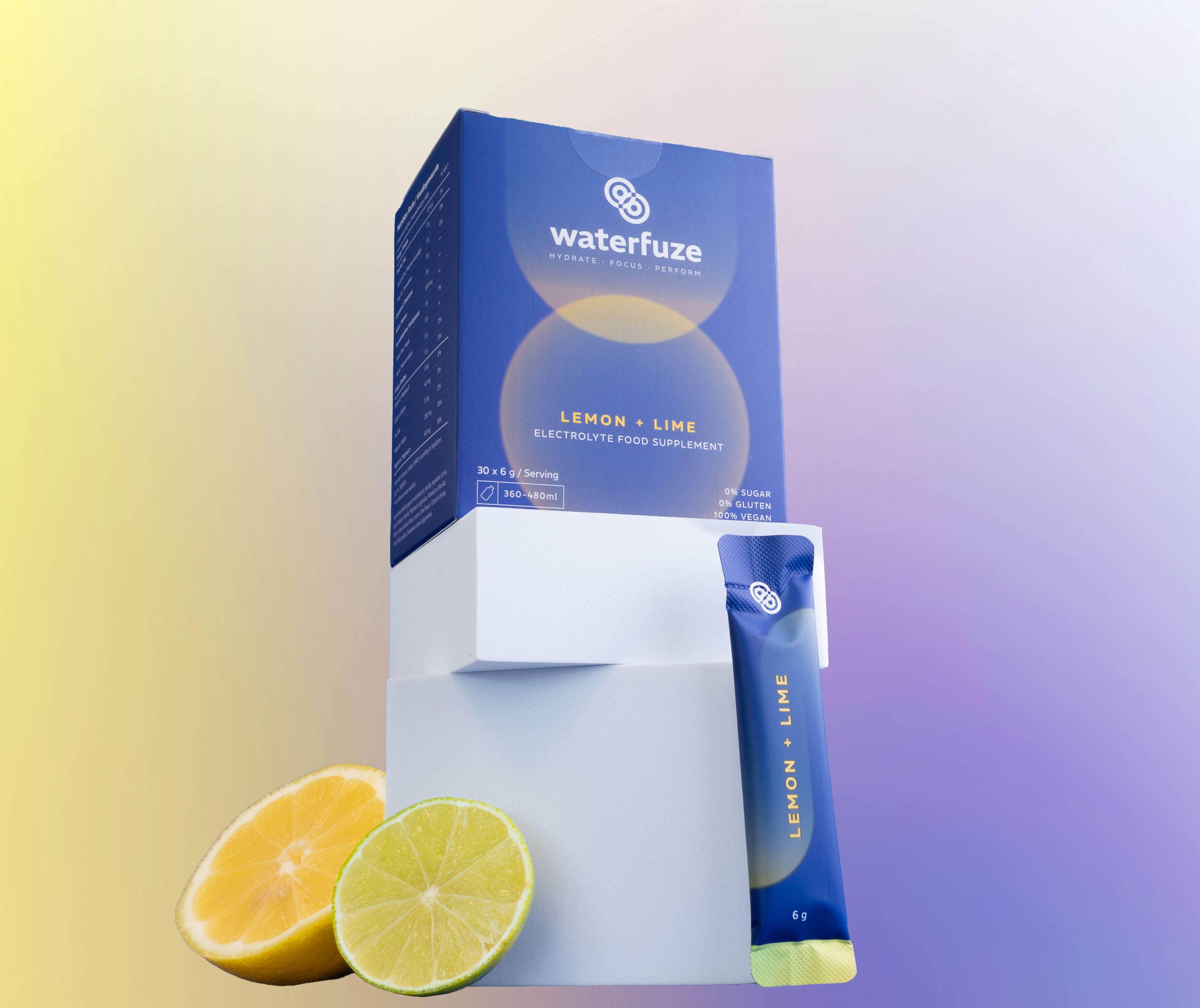 🍋 Lemon & Lime Electrolytes Powder Sticks